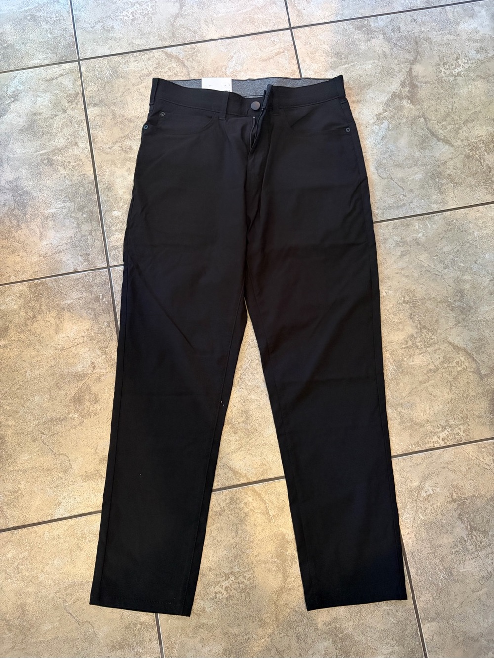 NEW Member’s Mark Men's Classic Black Pants 32 x 30